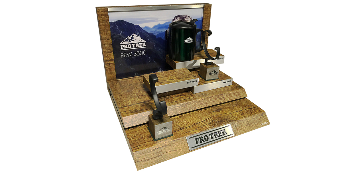 Specific and bespoke display for ProTrek