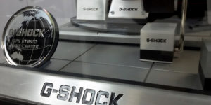 G-Shock custom counter display